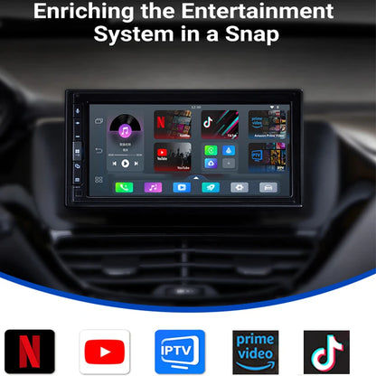 OTTOCAST Play2Video Pro Wireless CarPlay Wireless Android Auto Adapter for Youtube Netflix IPTV Car Accessories for Kia Toyota